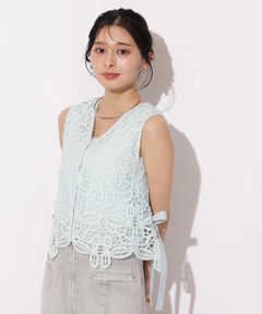 Apuweiser-riche(アプワイザー・リッシェ) |《ルミネ池袋限定》2WAYバテンレースブラウス