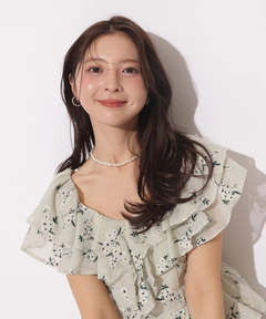 Apuweiser-riche(アプワイザー・リッシェ) |エンブロイダリーフリルチュニック