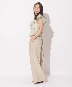 Apuweiser-riche(アプワイザー・リッシェ) |エンブロイダリーフリルチュニック