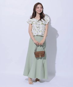 Apuweiser-riche(アプワイザー・リッシェ) |エンブロイダリーフリルチュニック