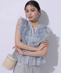 ルミネ池袋限定》フリルショートブラウス | シャツ・ブラウス