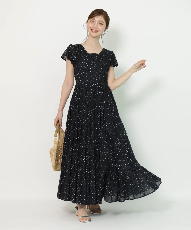 新品　Apuweiser-riche Arpege story ロングワンピース ミストカラーティアードワンピース | ワンピース | Apuweiser-riche