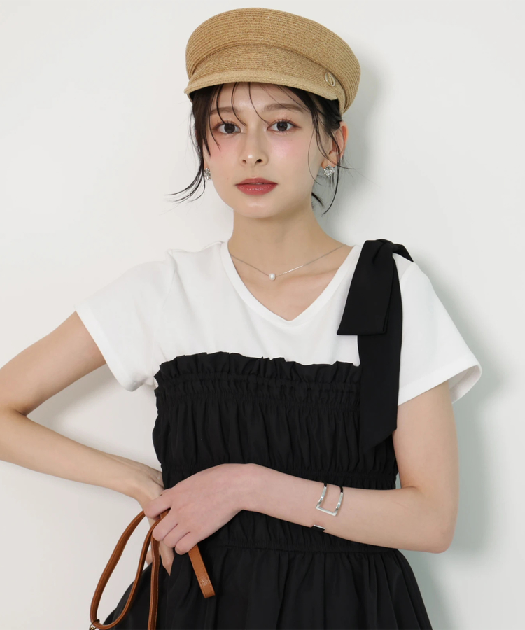 【さくらい】今季◇Apuweiser-riche◇レースキャミアンサンブル レースキャミアンサンブル | NATURAL BEAUTY BASIC（ナチュラル