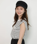 GELATERIABAR Marcatoコラボ〉パールロゴ刺繍カットソー | Tシャツ