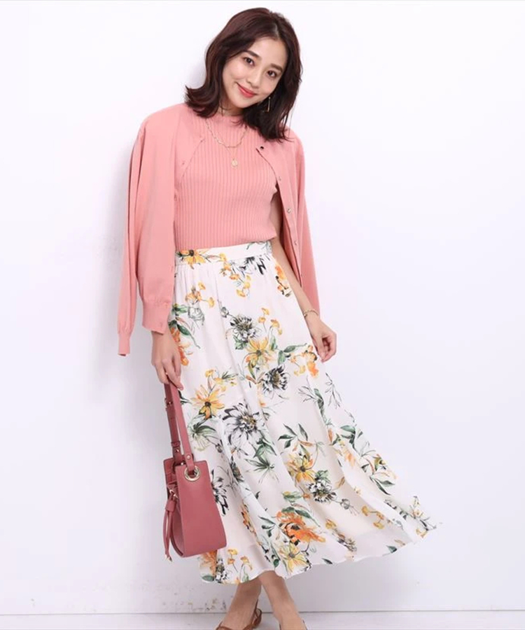 エアリーフラワープリントスカート スカート Jusglitty ジャスグリッティー 公式通販 Arpege Story アルページュストーリー