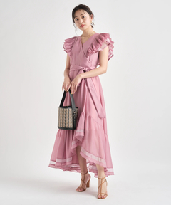 美香さんコラボ カシュクールワンピース ワンピース Jusglitty ジャスグリッティー 公式通販 Arpege Story アルページュストーリー