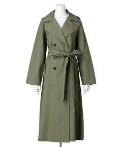 JUSGLITTY(ジャスグリッティー) |撥水フード付きトレンチコート