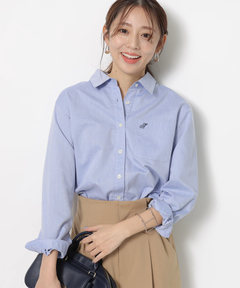 JUSGLITTY(ジャスグリッティー) |刺繍入りシャツ