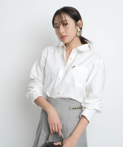 JUSGLITTY(ジャスグリッティー) |刺繍入りシャツ