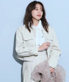 JUSGLITTY(ジャスグリッティー) |刺繍入りシャツ