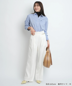 JUSGLITTY(ジャスグリッティー) |刺繍入りシャツ