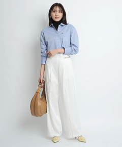 JUSGLITTY(ジャスグリッティー) |刺繍入りシャツ