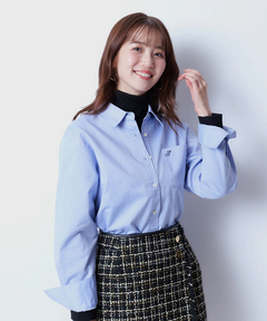 JUSGLITTY(ジャスグリッティー) |刺繍入りシャツ