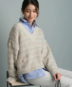 JUSGLITTY(ジャスグリッティー) |刺繍入りシャツ