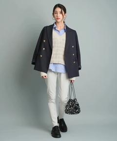 JUSGLITTY(ジャスグリッティー) |刺繍入りシャツ