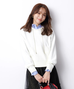 JUSGLITTY(ジャスグリッティー) |刺繍入りシャツ