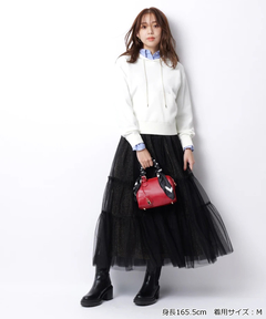 JUSGLITTY(ジャスグリッティー) |刺繍入りシャツ