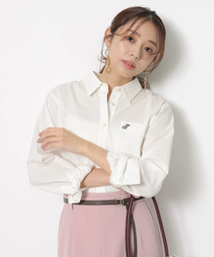 JUSGLITTY(ジャスグリッティー) |刺繍入りシャツ