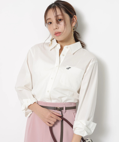 JUSGLITTY(ジャスグリッティー) |刺繍入りシャツ