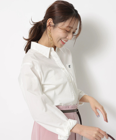 JUSGLITTY(ジャスグリッティー) |刺繍入りシャツ