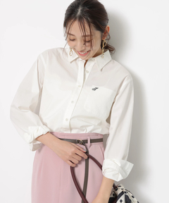 JUSGLITTY(ジャスグリッティー) |刺繍入りシャツ