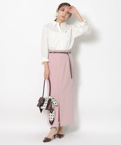 JUSGLITTY(ジャスグリッティー) |刺繍入りシャツ