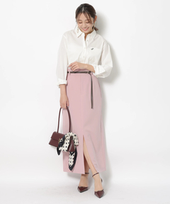 JUSGLITTY(ジャスグリッティー) |刺繍入りシャツ