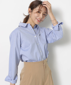 JUSGLITTY(ジャスグリッティー) |刺繍入りシャツ