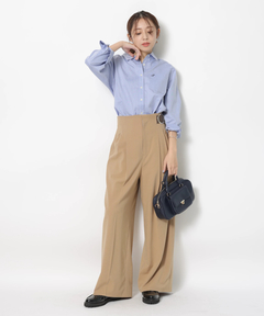 JUSGLITTY(ジャスグリッティー) |刺繍入りシャツ