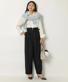 JUSGLITTY(ジャスグリッティー) |刺繍入りシャツ