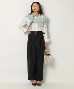 JUSGLITTY(ジャスグリッティー) |刺繍入りシャツ