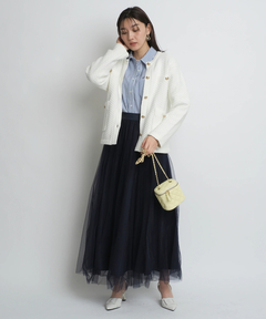 JUSGLITTY(ジャスグリッティー) |刺繍入りシャツ