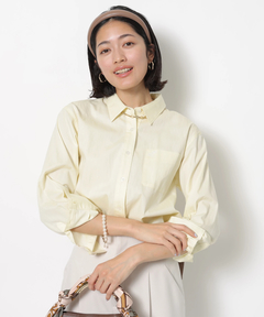 JUSGLITTY(ジャスグリッティー) |刺繍入りシャツ