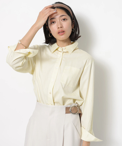 JUSGLITTY(ジャスグリッティー) |刺繍入りシャツ