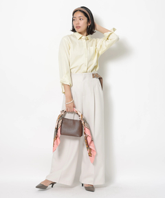 JUSGLITTY(ジャスグリッティー) |刺繍入りシャツ