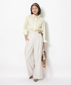 JUSGLITTY(ジャスグリッティー) |刺繍入りシャツ