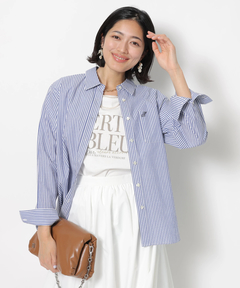 JUSGLITTY(ジャスグリッティー) |刺繍入りシャツ