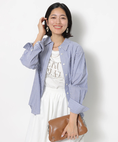 JUSGLITTY(ジャスグリッティー) |刺繍入りシャツ