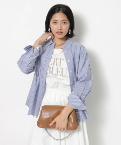 JUSGLITTY(ジャスグリッティー) |刺繍入りシャツ