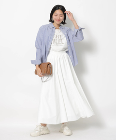 JUSGLITTY(ジャスグリッティー) |刺繍入りシャツ