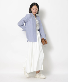 JUSGLITTY(ジャスグリッティー) |刺繍入りシャツ