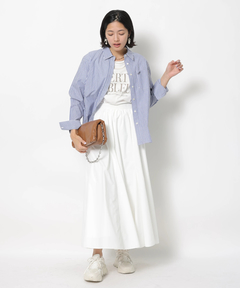 JUSGLITTY(ジャスグリッティー) |刺繍入りシャツ