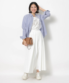 JUSGLITTY(ジャスグリッティー) |刺繍入りシャツ