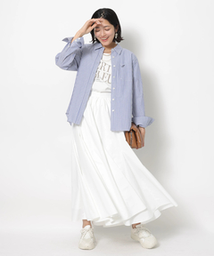 JUSGLITTY(ジャスグリッティー) |刺繍入りシャツ