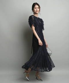 JUSGLITTY(ジャスグリッティー) |パイピングレースドレス