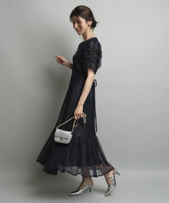 JUSGLITTY(ジャスグリッティー) |パイピングレースドレス