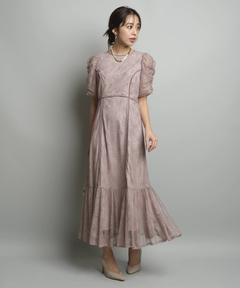 JUSGLITTY(ジャスグリッティー) |パイピングレースドレス