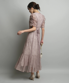 JUSGLITTY(ジャスグリッティー) |パイピングレースドレス