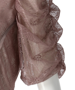 JUSGLITTY(ジャスグリッティー) |パイピングレースドレス