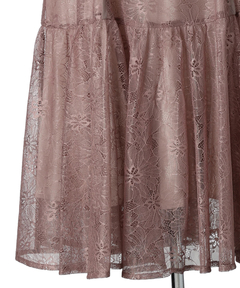 JUSGLITTY(ジャスグリッティー) |パイピングレースドレス